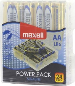 Maxell LR6 Alkaline AA Ceruzaelem Power Pack (24 db / csomag)