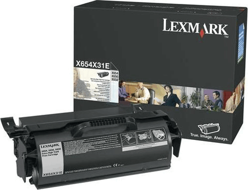 Lexmark X654X31E Toner Fekete Lexmark X654X31E Toner Fekete