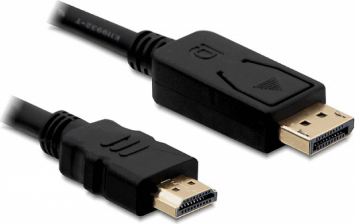 Akyga AK-AV-05 DisplayPort - HDMI Kábel 1.8m - Fekete Akyga AK-AV-05 DisplayPort - HDMI Kábel 1.8m - Fekete