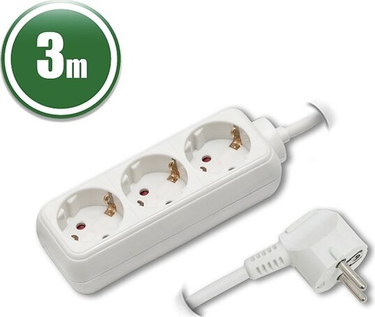 PRC 3-as 3m elosztó (20202), fehér PRC 3-as 3m elosztó (20202), fehér