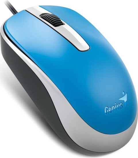 Genius DX-120 USB Vezetékes Optikai Egér - Kék