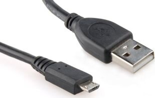 Gembird microUSB 2.0 kábel 0.3m - Fekete