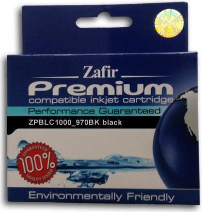 Zafír ZPBLC1000_970BK (Brother LC1000/970BK) Tintapatron Fekete