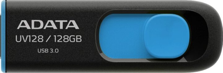 A-data 128GB UV128 USB 3.0 pendrive - Fekete/kék