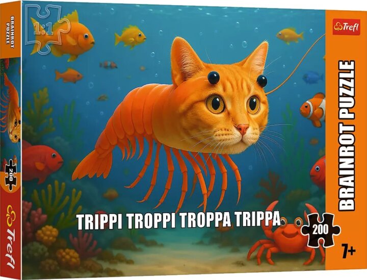 Trefl 13366 Brainrot Trippi Troppi Troppa Trippa 200 darabos puzzle Trefl 13366 Brainrot Trippi Troppi Troppa Trippa 200 darabos puzzle