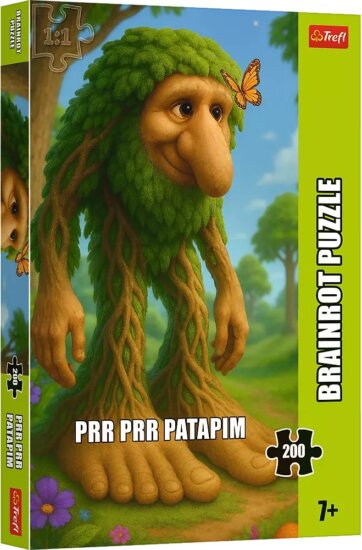 Trefl 13367 Brainrot Prr Prr Patapim 200 darabos puzzle