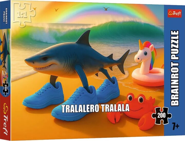 Trefl 13363 Brainrot Tralalero tralala 200 darabos puzzle