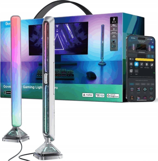 Govee Gaming Light Bars Pro LED állólámpa dekoráció - RGB