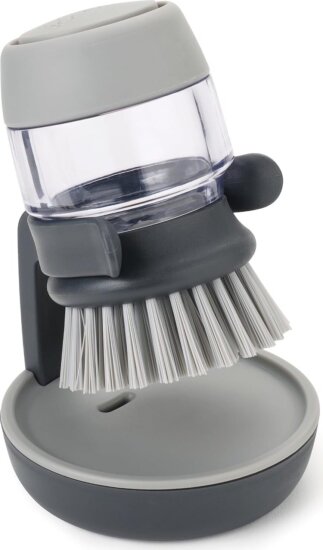 Joseph Joseph Palm Scrub Edénysúroló kefe Folyadék adagolóval - Szürke Joseph Joseph Palm Scrub Edénysúroló kefe Folyadék adagolóval - Szürke