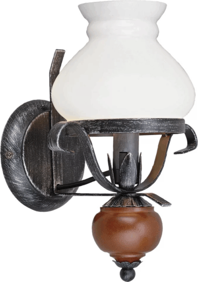 Eglo 91031 Beltéri Fali Lámpa - Fekete / Barna