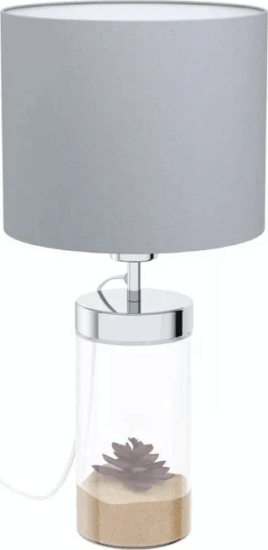 Eglo 99289 Asztali Lámpa E27 / 40W / 48 cm - Króm