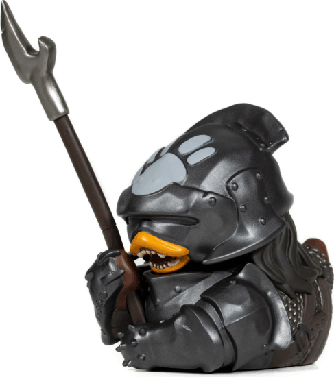 Numskull Tubbz A Gyűrűk Ura „Uruk-hai Lándzsás" Gumikacsa Figura