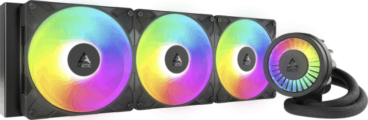 Arctic Cooling Liquid Freezer III Pro 420 420mm ARGB All In One Univerzális CPU Vízhűtés - Fekete