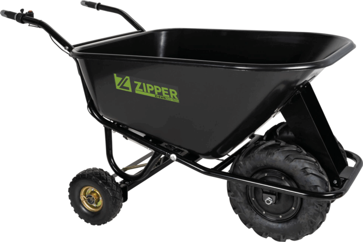 Zipper ZI-EWB300-160 Akkus Elektromos Talicska 40V 6000mAh 560W max 300kg - Fekete