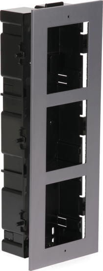 Hikvision DS-KD-ACF3 3 modulos Süllyesztett IP Kaputelefon Szerelőkeret