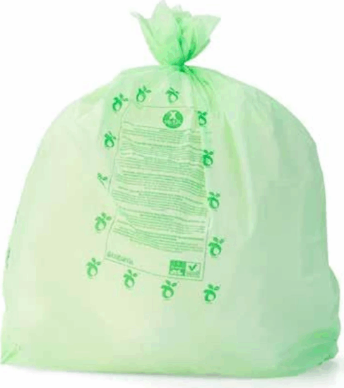 Brabantia PerfectFit Type X Komposztálható szemetes zsák 12 L (10 db / tekercs) - Zöld