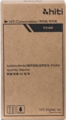 HiTi P 310 W 10 x 15 cm Fotópapír - Fehér (60 db / csomag) HiTi P 310 W 10 x 15 cm Fotópapír - Fehér (60 db / csomag)