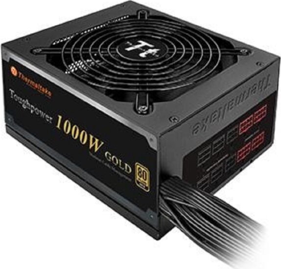 Thermaltake 1000W Germanium Pro RGB 80+ Gold Moduláris Tápegység