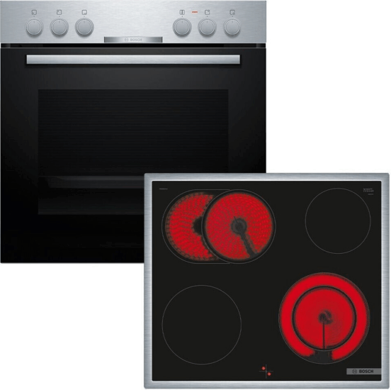 Bosch HND 211CS63 Beépíthető Elektromos Sütő / Főzőlap - Inox Bosch HND 211CS63 Beépíthető Elektromos Sütő / Főzőlap - Inox