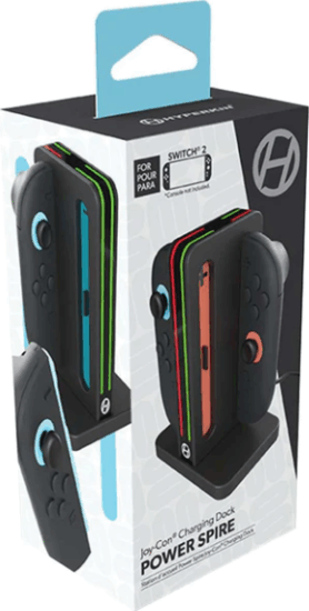 Hyperkin Power Spire Nintendo Switch 2 Joy-Con Töltőállvány - Fekete