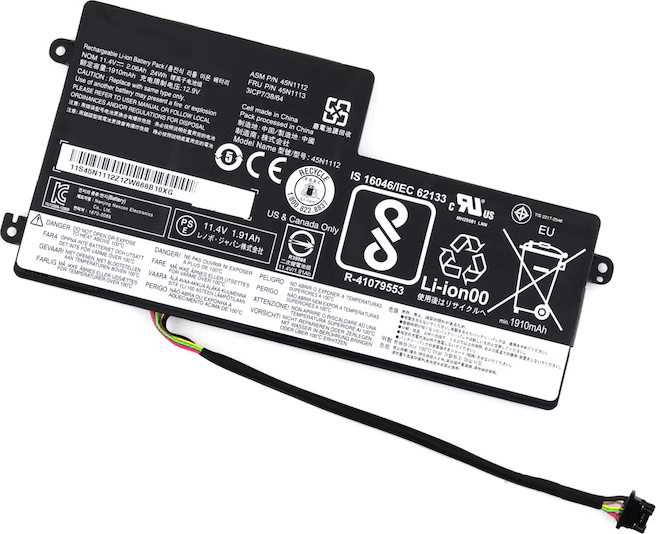 Powery NB Lenovo 45N1111 T440 T450 Utángyártott Laptop akkumulátor 24Wh