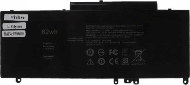 Dell Akku 6MT4T Latitude E5470 Laptop akkumulátor 62Wh
