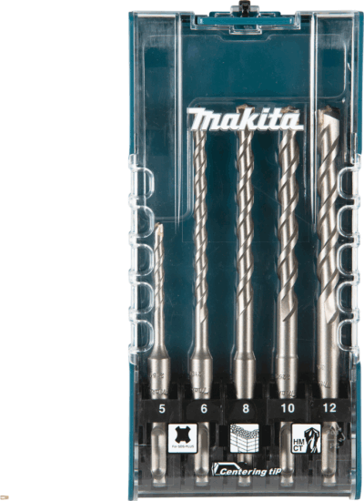 Makita Ø 5 - 12 mm E-15724 SDS-Plus Beton fúrószár készlet (5db/csomag)