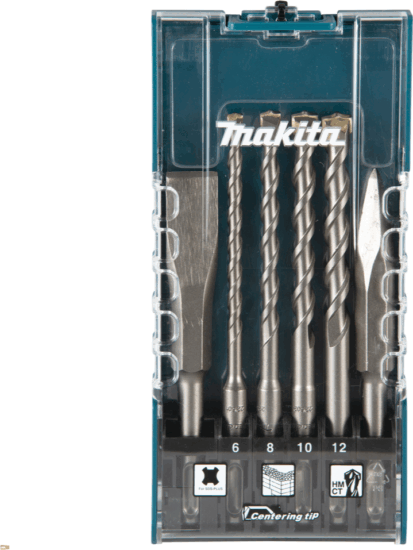 Makita E-15746 SDS-Plus Fúró és vésőszár készlet (6db/csomag)
