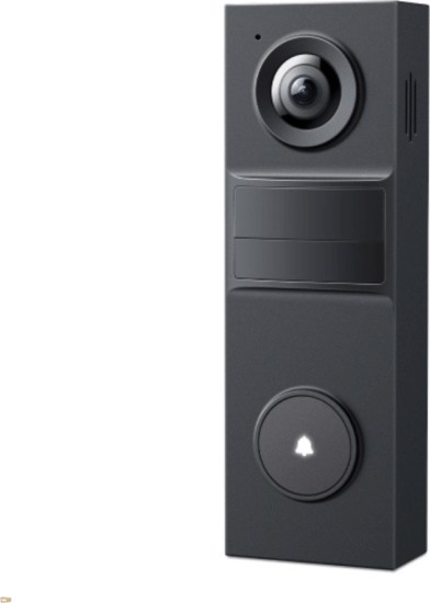 TP-Link TAPO D205 Okos ajtócsengő kaputelefon 2K kamerával - Fekete