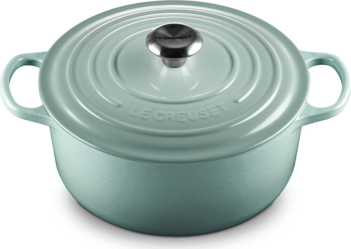 Le Creuset Signature Öntöttvas Lábas Ø 24cm 4,2L - Türkizkék