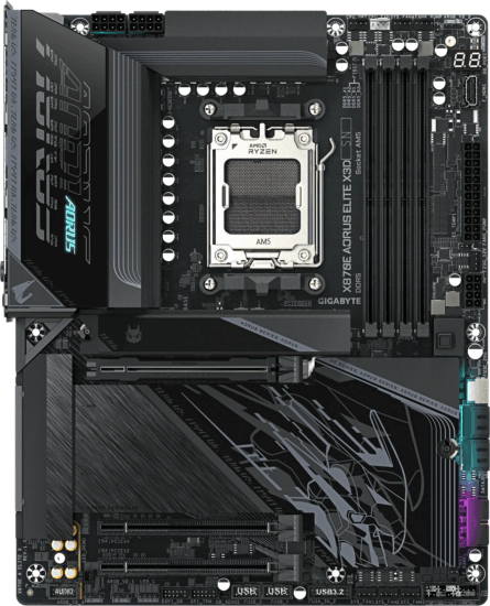GIGABYTE X870E AORUS ELITE X3D DDR5 AMD AM5 ATX Alaplap