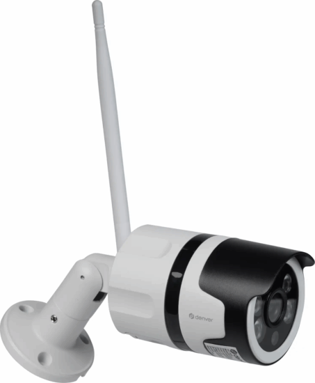Denver 118101110100 IOC-233 2MP kültéri IP WiFi Bullet kamera - Fehér