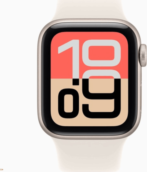 Apple Watch SE3 40mm Cellular Okosóra M/L Sport szíjjal - Csillagfény