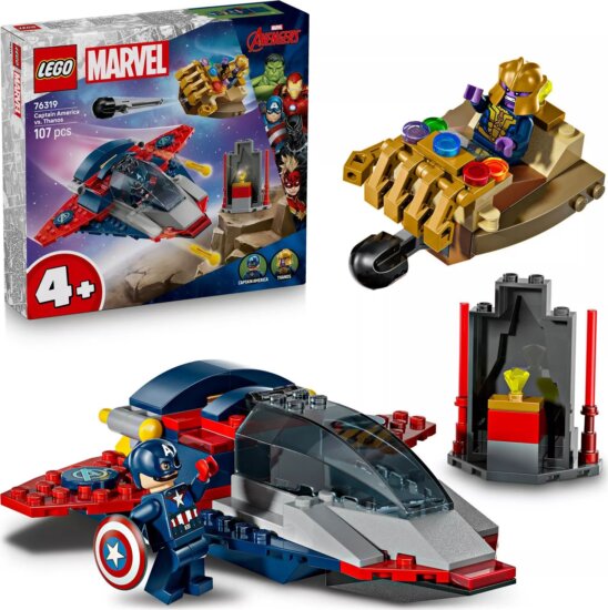 LEGO® Marvel : 76319 - Amerika Kapitány vs. Thanos LEGO® Marvel : 76319 - Amerika Kapitány vs. Thanos