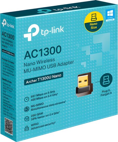 TP-Link Archer T1300U Nano AC1300 Wireless USB Adapter