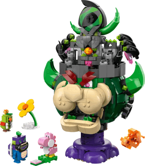 LEGO® Super Mario : 72042 - Prince Florian és Castle Bowser