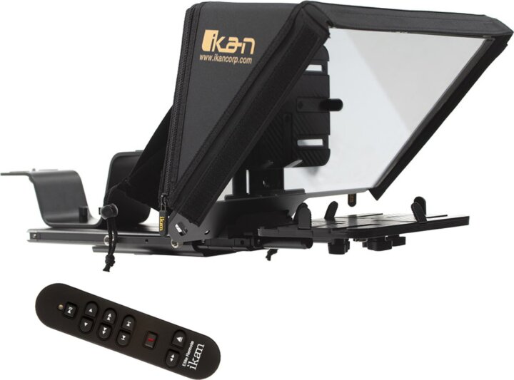 Ikan PT-ELITE-PRO2-RC Univerzális Tablet Teleprompter Súgógép Távirányítóval Ikan PT-ELITE-PRO2-RC Univerzális Tablet Teleprompter Súgógép Távirányítóval