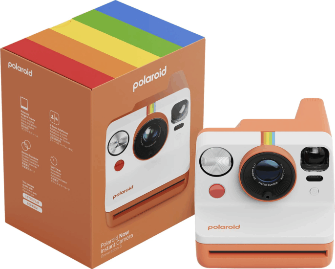 Polaroid Now G3 Instant Fényképezőgép - Korall Polaroid Now G3 Instant Fényképezőgép - Korall
