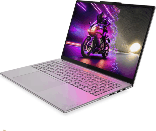 Lenovo Yoga Pro 9 16IAH10 Laptop Szürke (16" / Intel Ultra 7 255H / 32GB / 1TB SSD / Win11 Home)