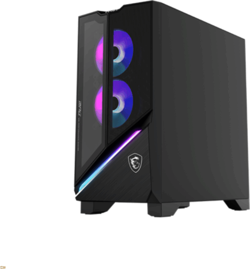 MSI Gaming Midi Tower 2NVR7-604XEU Számítógép Fekete (Intel Ultra 7 265K / 64GB / 1TB SSD / Nvidia GeForce RTX 5070 / 850W / noOS)