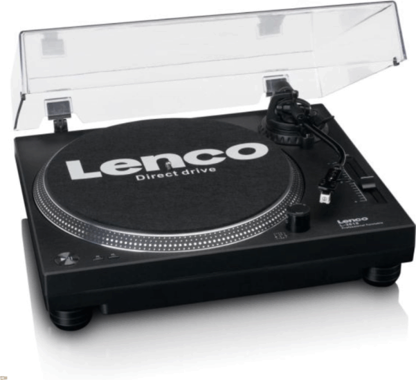 Lenco L-3818BK Bakelit Vinyl lemezlejátszó - Fekete