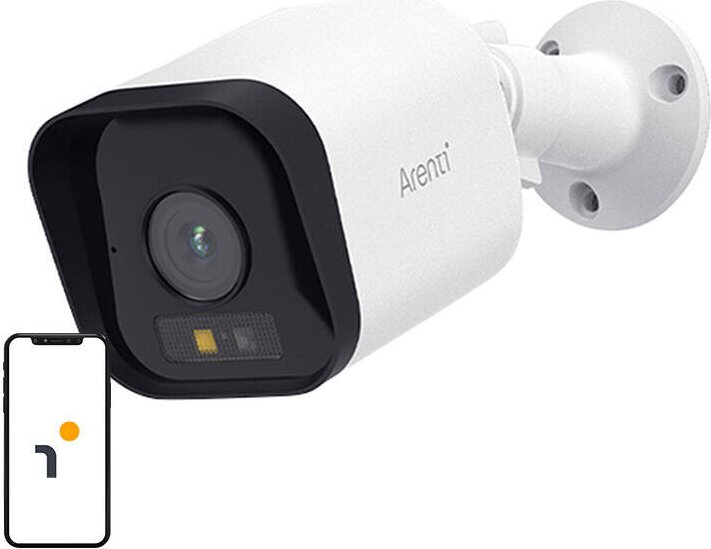 Arenti O3 3,6mm 4MP kültéri IP wifi Bullet kamera - Fehér