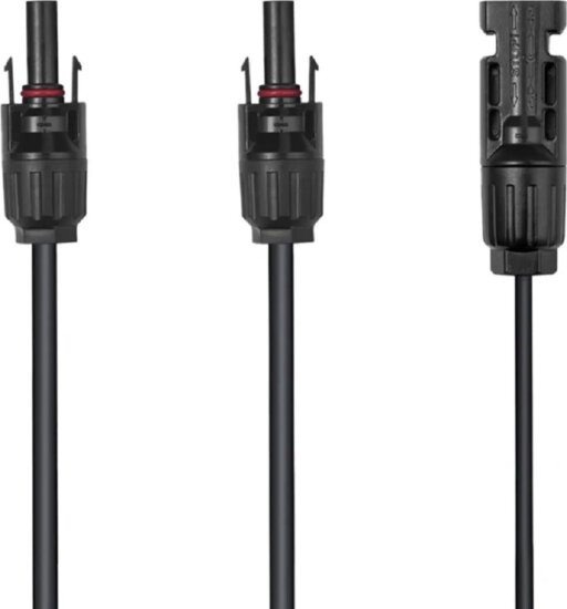 EcoFlow EFPV-LTY2CBL0.3M Napelem kábel 0.3m - Fekete