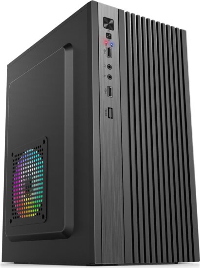 Iris Q2515 Micro-ATX Mini Torony Számítógépház (táp nélküli) - Fekete Iris Q2515 Micro-ATX Mini Torony Számítógépház (táp nélküli) - Fekete