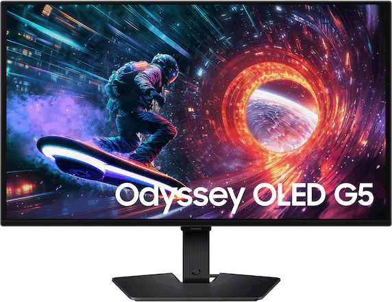 Samsung 27" LS27FG500SUXEN 16:9 QHD OLED Gaming Monitor - Fekete