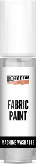 Pentart 44367 Textilfesték 20ml - Ezüst