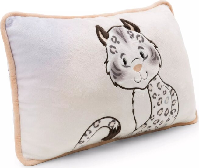 Nici Eleni Snowbell hópárduc párna 43 x 25 cm Nici Eleni Snowbell hópárduc párna 43 x 25 cm