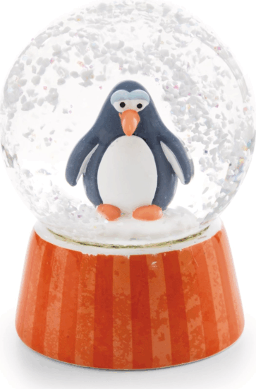Nici Jorge Thunder pingvin hógömb ajándéktárgy 6,5 cm