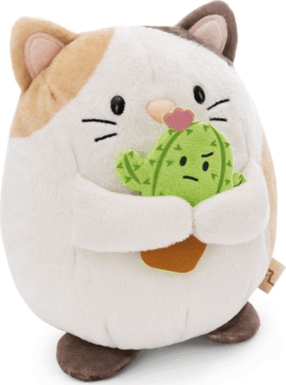 Nici Angy cica kaktusszal plüssfigura 27 cm