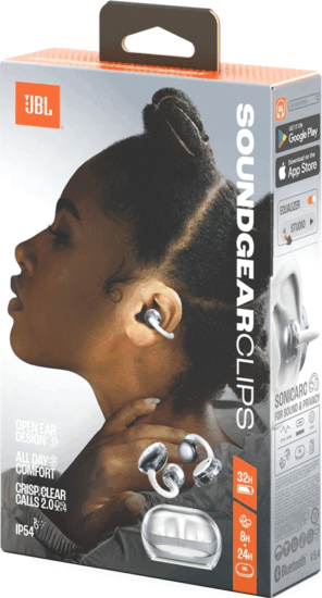 JBL Soundgear Clips True Wireless Bluetooth Fülhallgató Headset - Fehér JBL Soundgear Clips True Wireless Bluetooth Fülhallgató Headset - Fehér